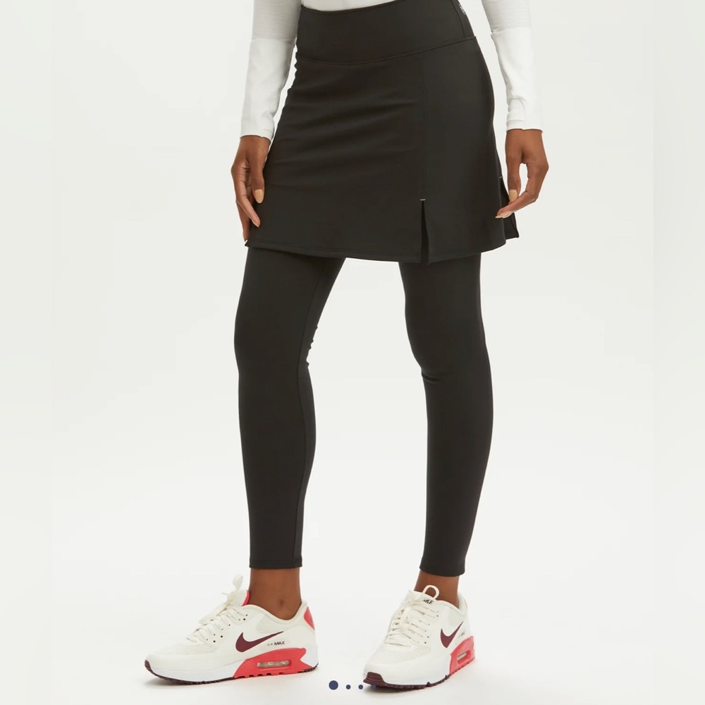Renwick Sport Golf Skirted Legging, NWT, black, sold out everywhere